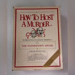 Vintage 1980s FAO SWARTZ  How to Host a Murder Mystery Game NWT